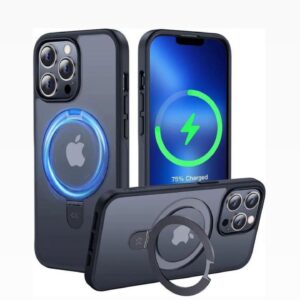 IPHONE 16 CASE WITH A BUILT-IN MAGNETIC RING STAND