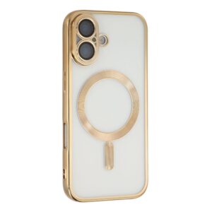 IPHONE 16 PRO MAX MAGNETIC CLEAR COLOR AROUND CASE