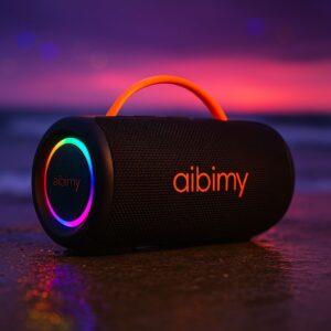 AIBIMY WATERPROOF RGB LIGHT SPEAKER MY282BTS